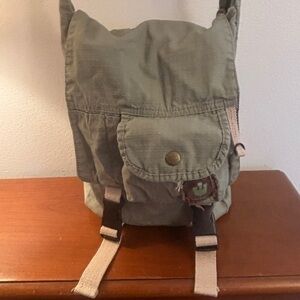 Goorin Bros Green Messenger Bag